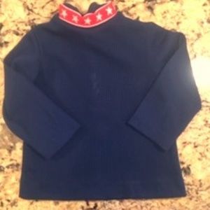 Vintage, 70's Girls Blue Shirt or Dress? with Stars